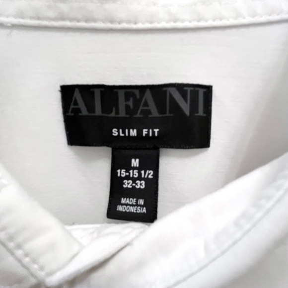 Mens M Slim Fit Long Sleeve Dress Shirt - Picture 2 of 5